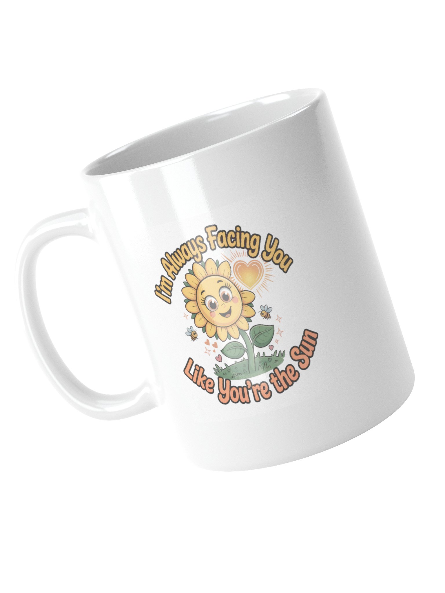 Sunflower Valentine's Day Gift | You Are My Sunshine Love Mug | Romantic Nature Gift product image (4)