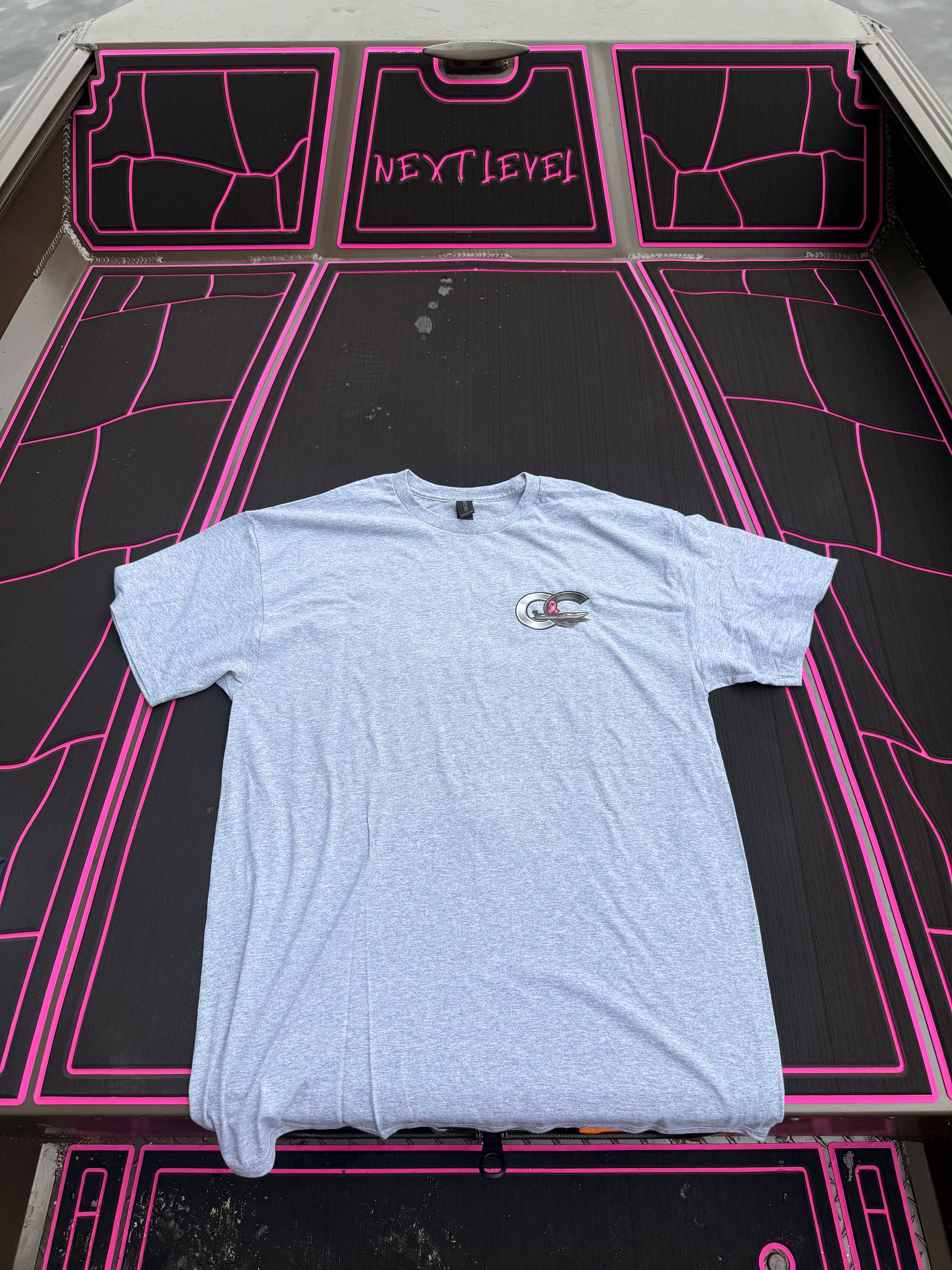 CHOPPIN CHRIS T-SHIRT GREY product image (1)