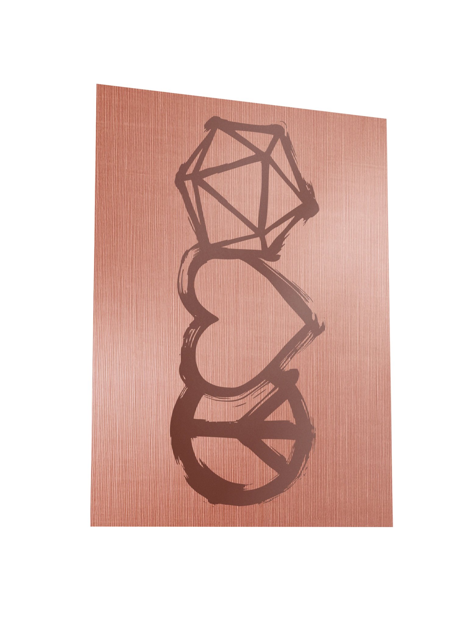 Pink Peace Love D20 Board Game Room Poster product image (3)