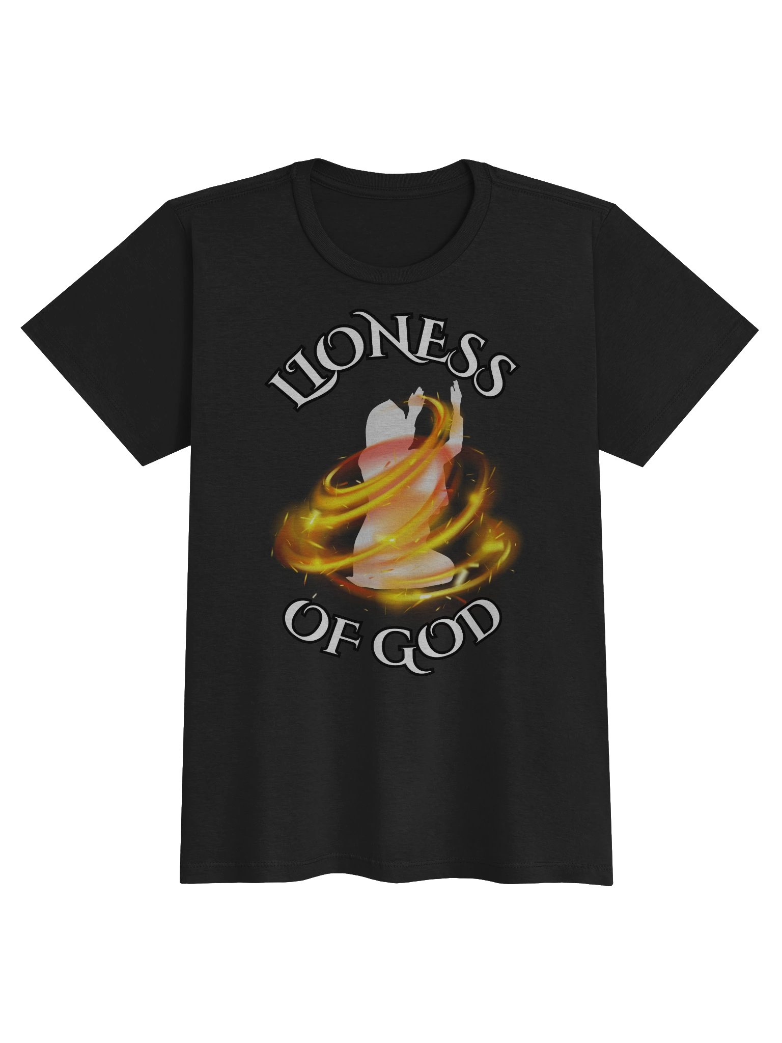 Lioness of God Fire Women's Tee product image (5)