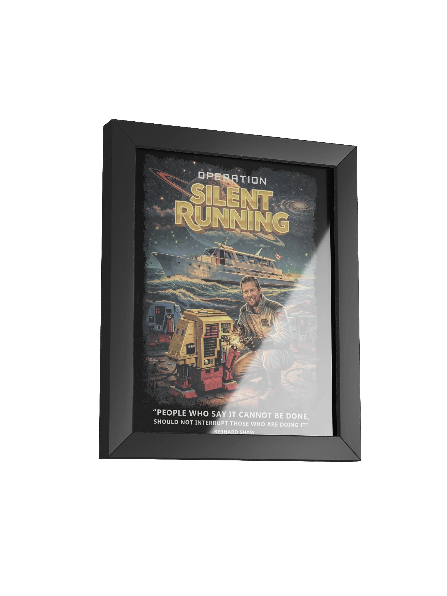 Framed Poster – Silent Running Movie Poster product image (3)