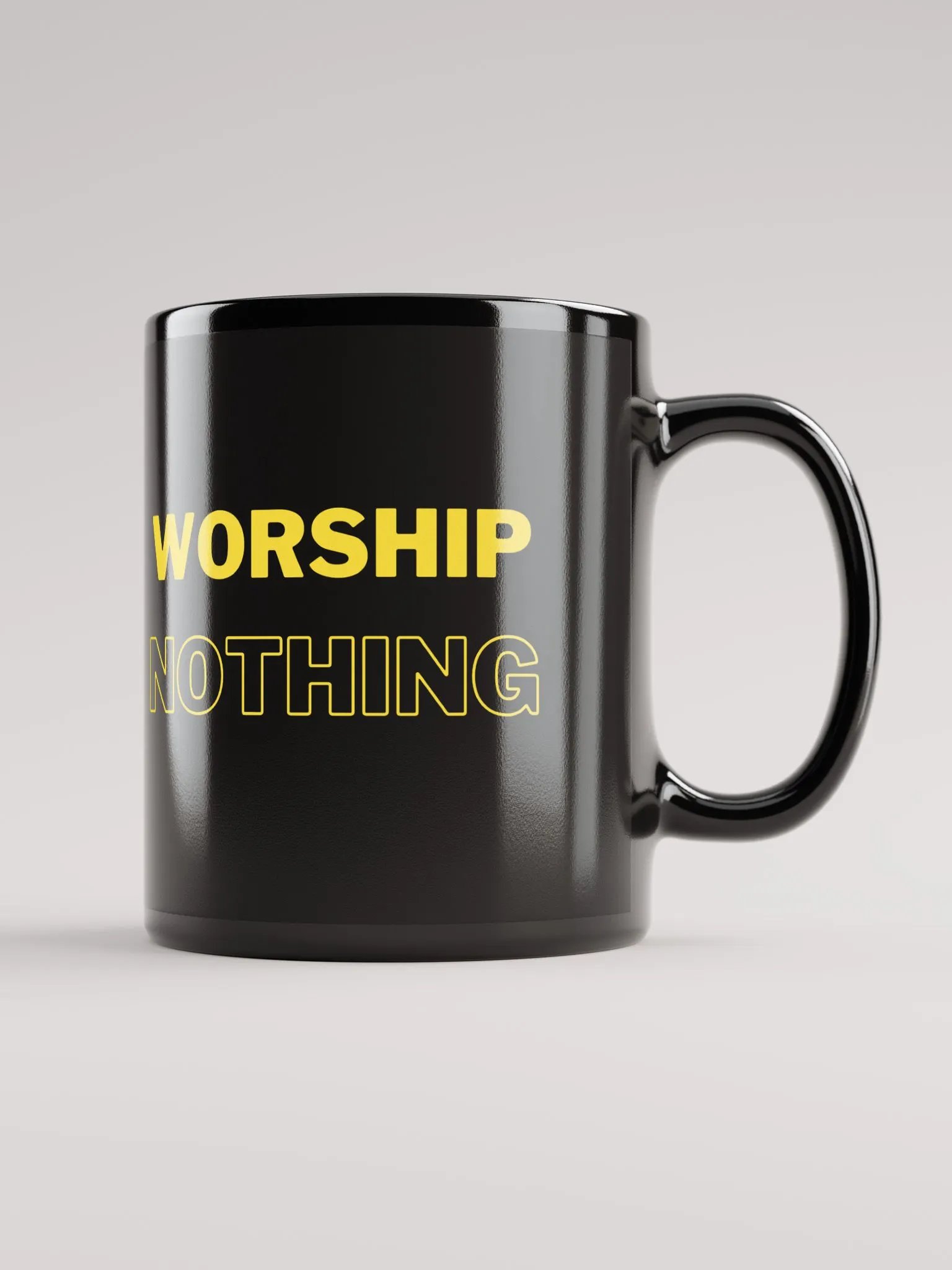 Worship Nothing mug product image (2)