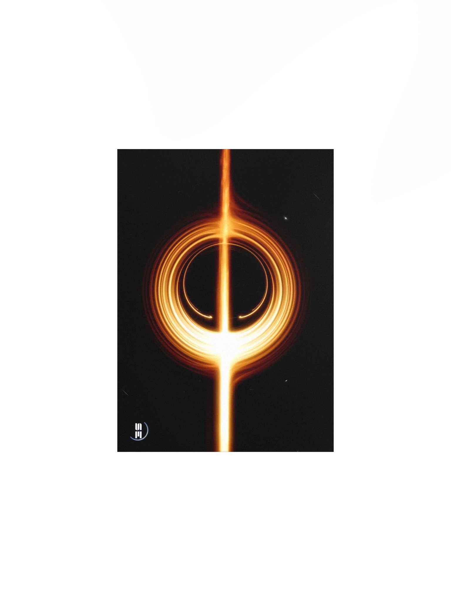 Intermediate-Mass Black Hole Side-On Poster product image (1)