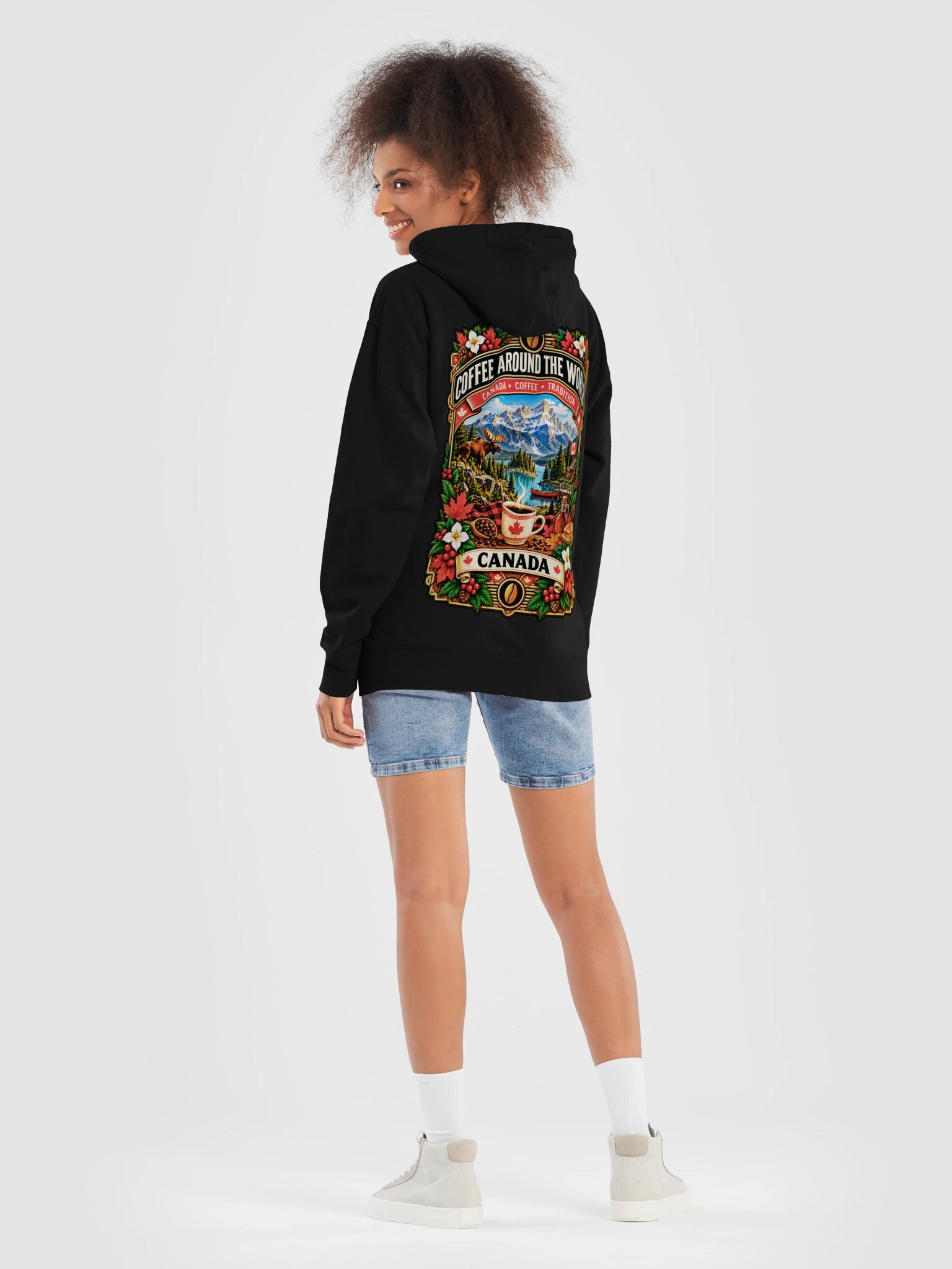 Canada Coffee Around The World Hoodie product image (77)