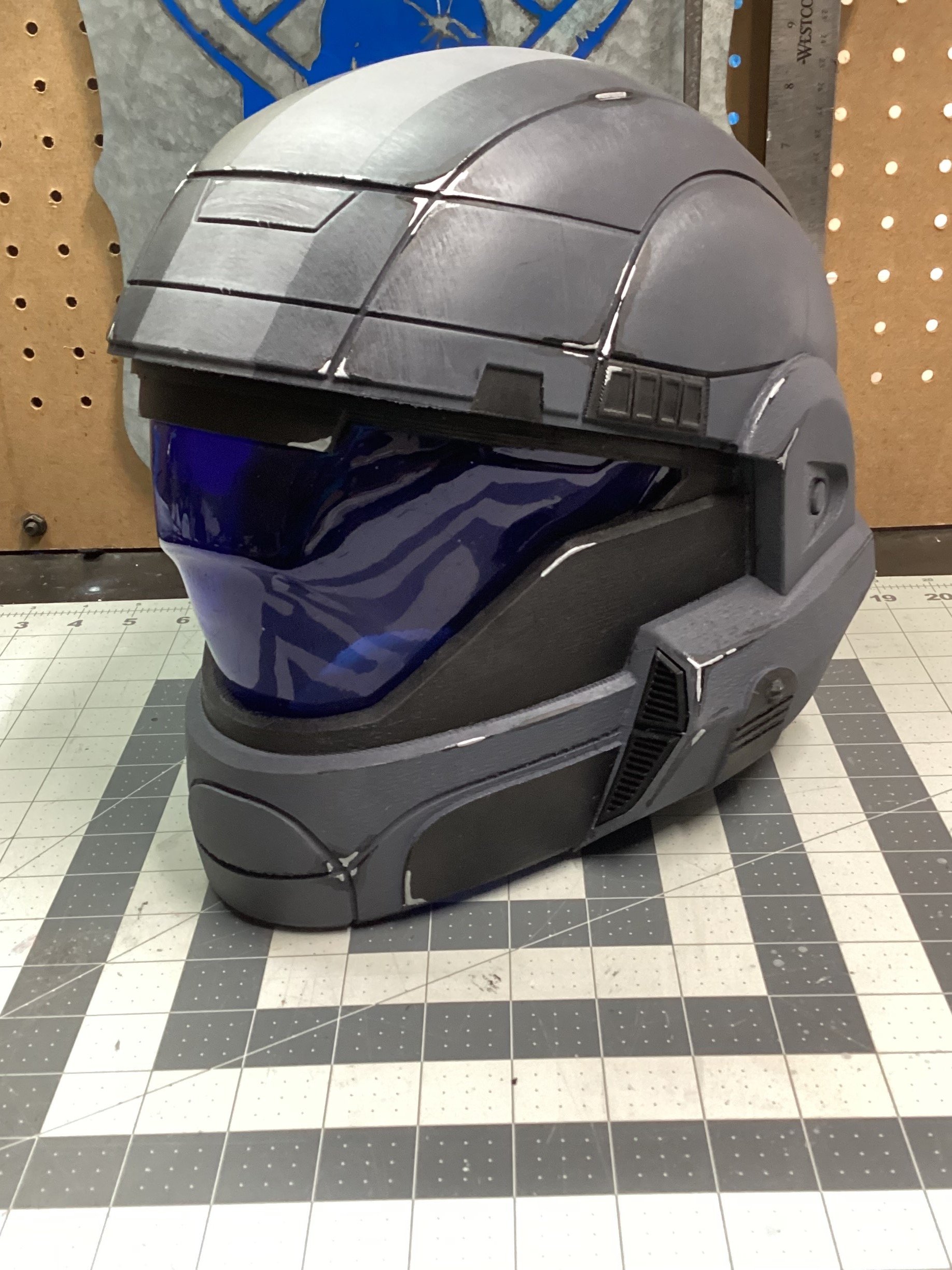 reach odst delta helmet prop. 3-D printed Standard version product image (7)
