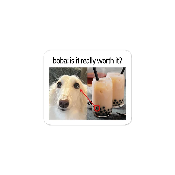 Butter - Boba - Sticker product image (1)