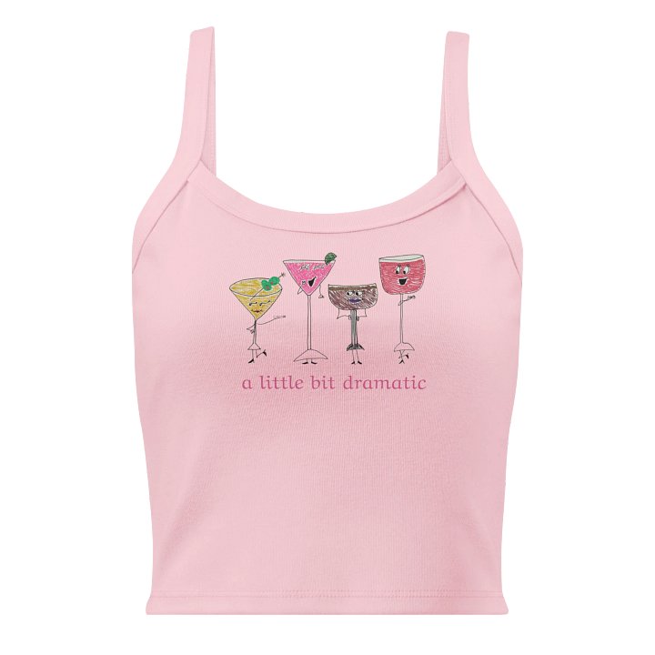 a little bit dramatic tank (pink) product image (1)