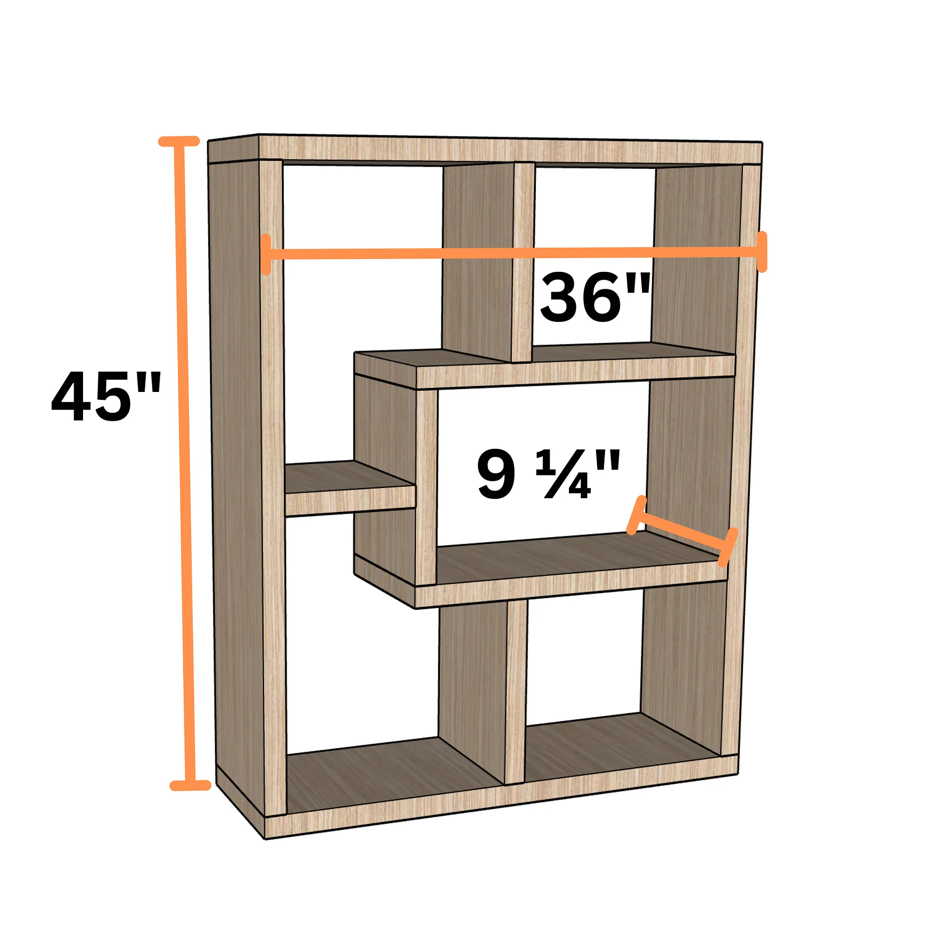 Bookshelf Plans (PDF) product image (3)