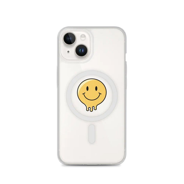 Melting Smile MagSafe® Clear iPhone® Case product image (2)