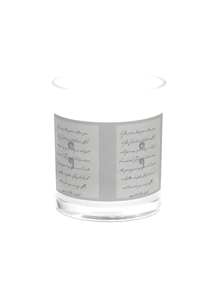 Believe and Stay candle product image (1)