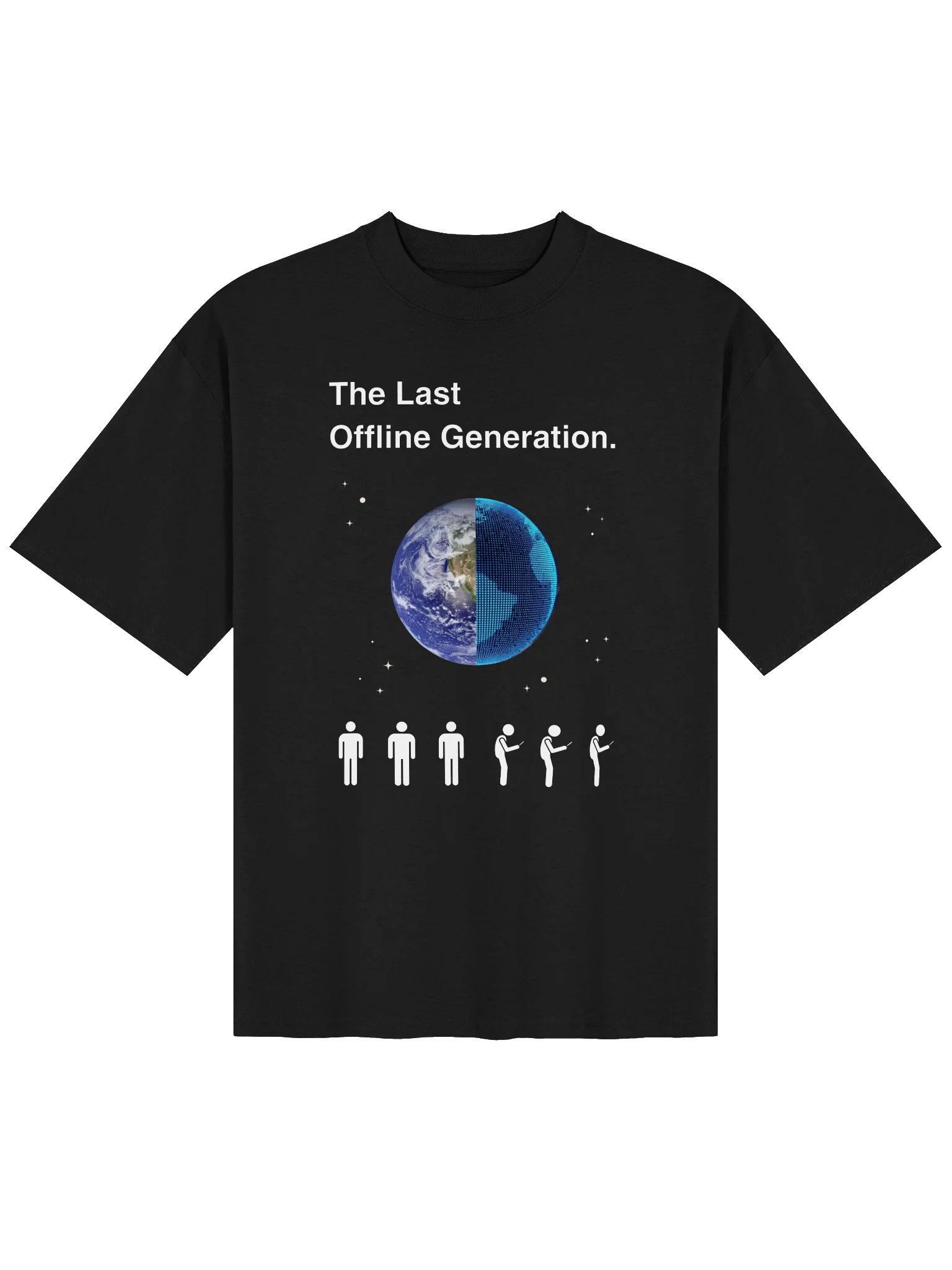 The Last Offline Generation. Shirt product image (1)