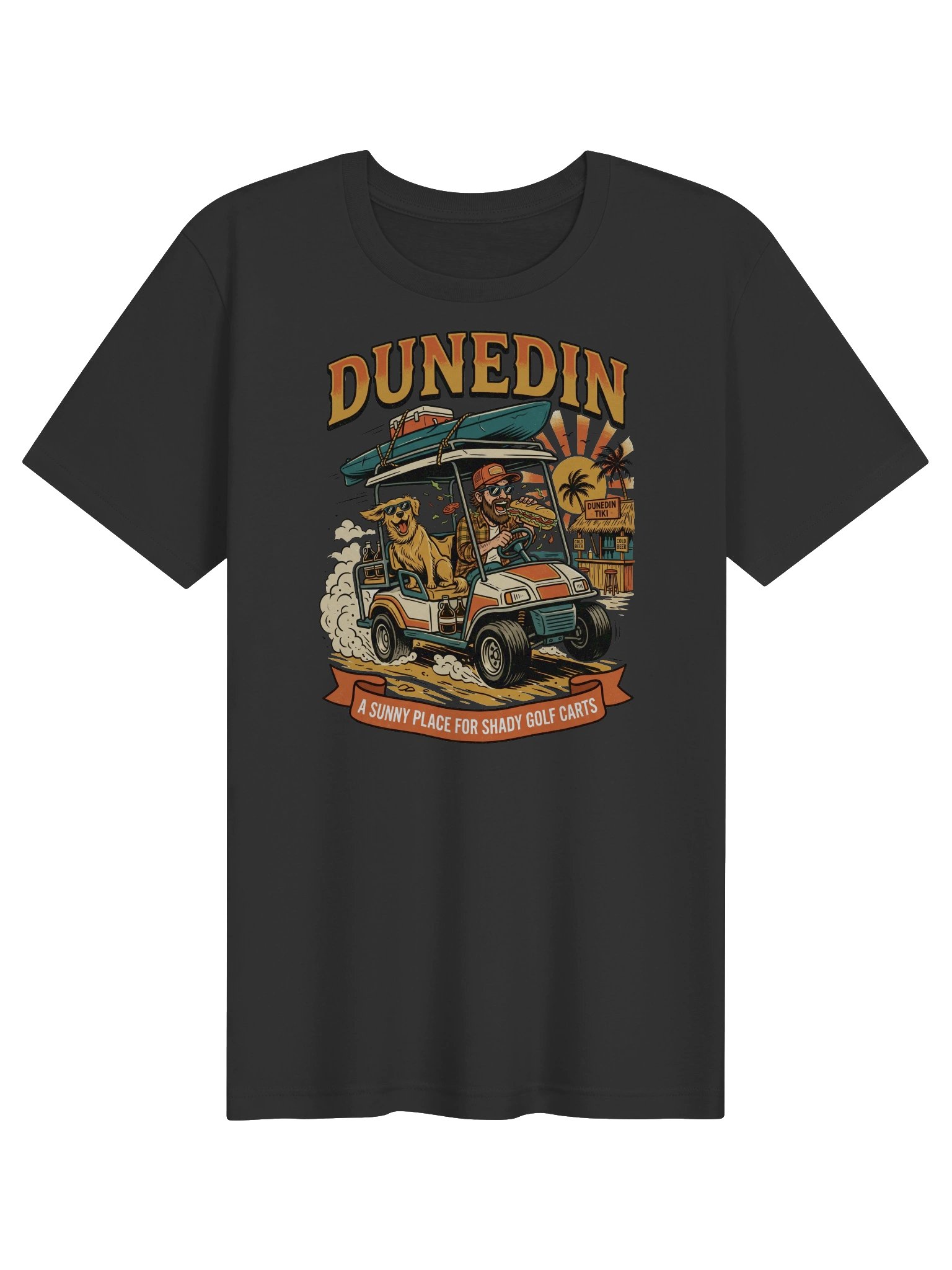 Dunedin Florida Golf Cart Tee product image (1)