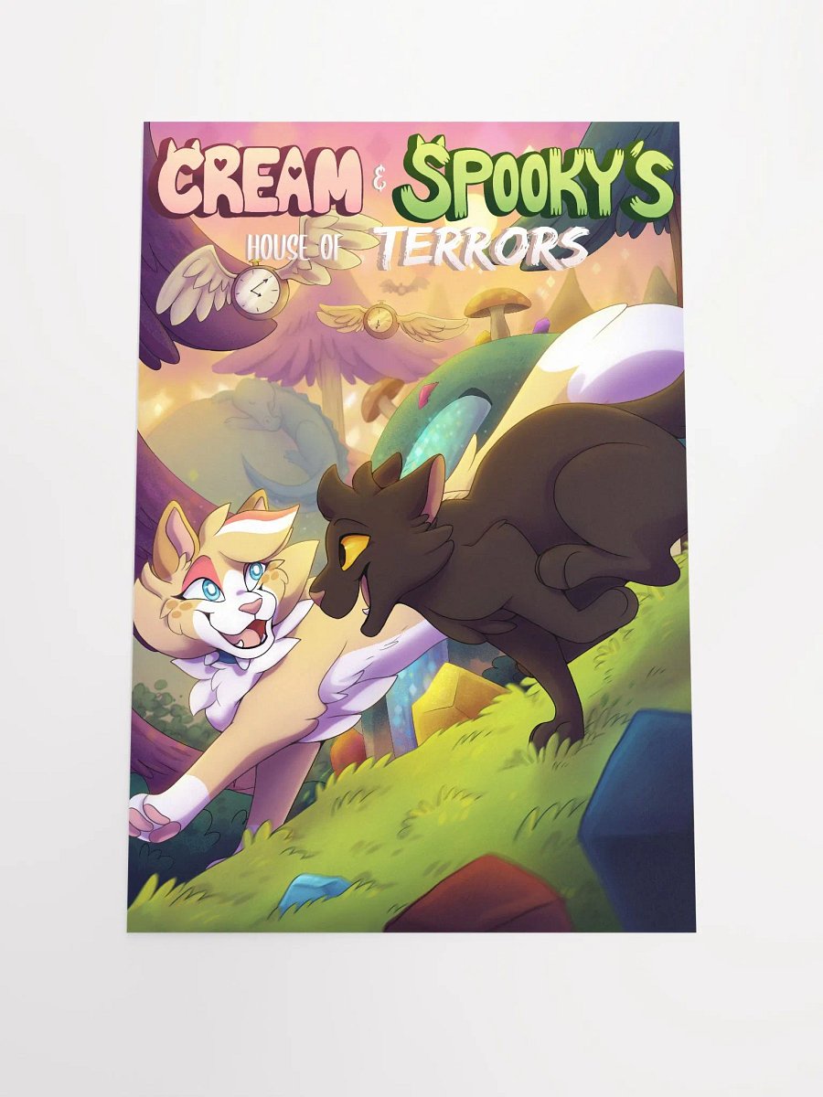 Cream & Spooky Cryptic Universe Poster product image (1)