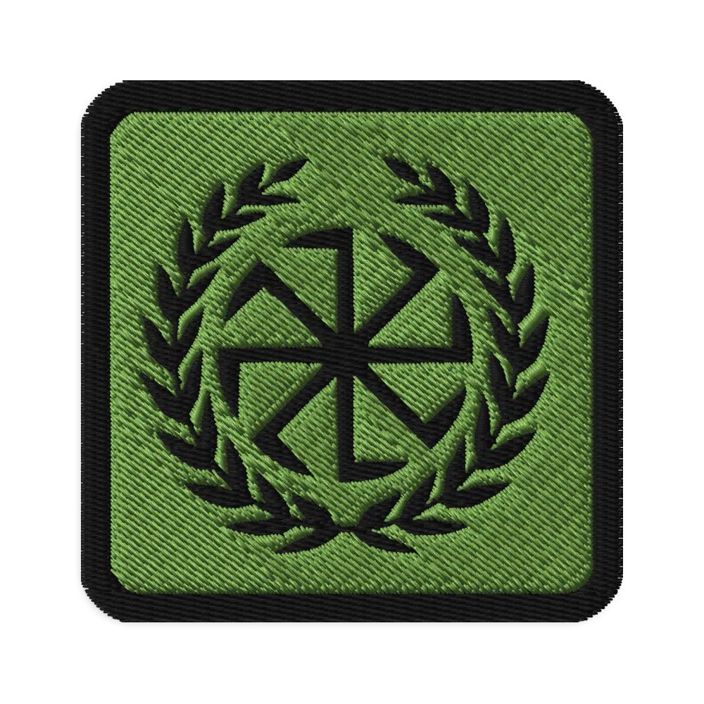 Military style Slavic Kolovrat patch product image (1)