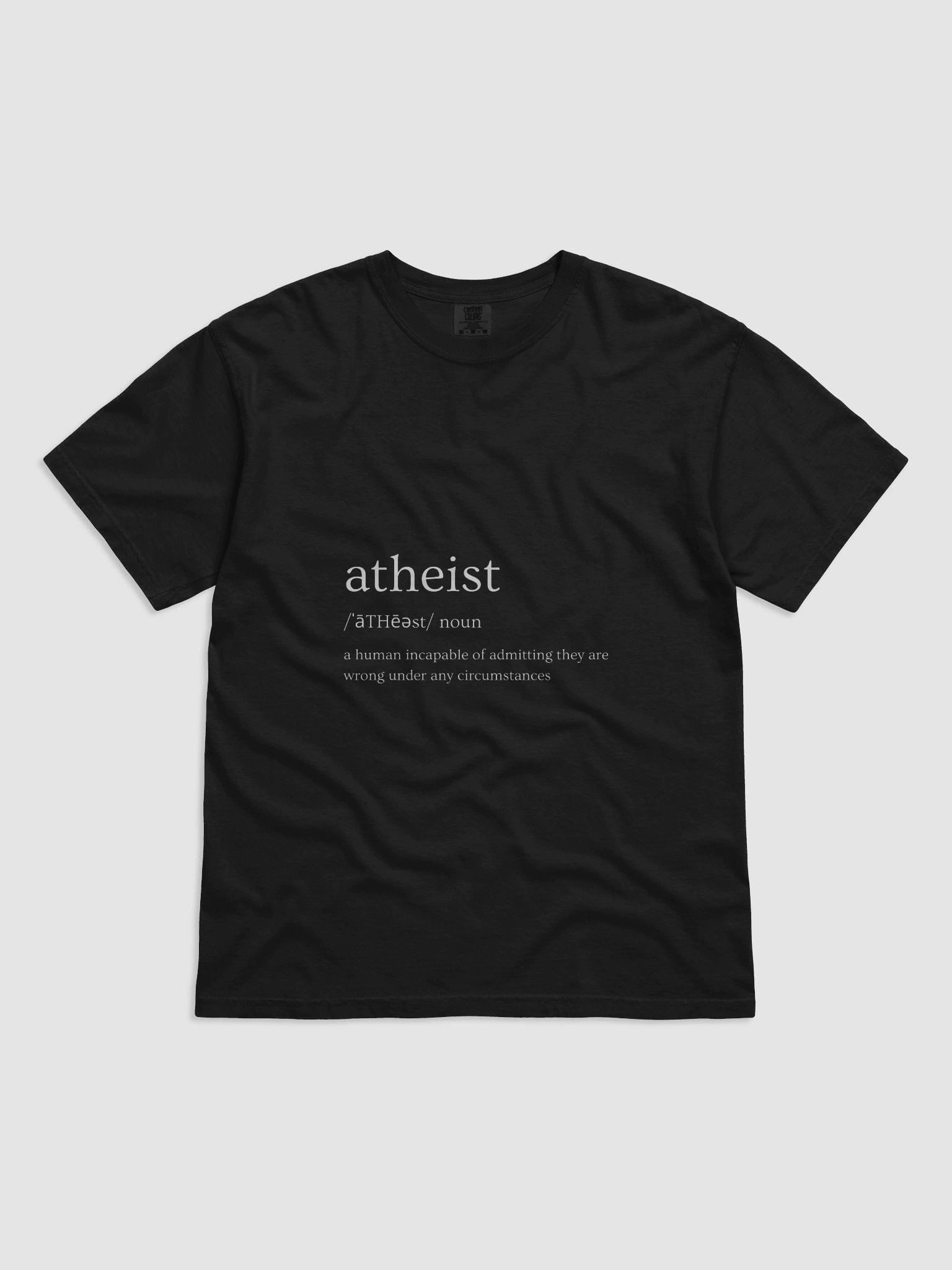 The Definition of Atheist T-Shirt product image (1)