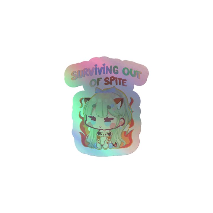 Surviving Holo Sticker product image (1)