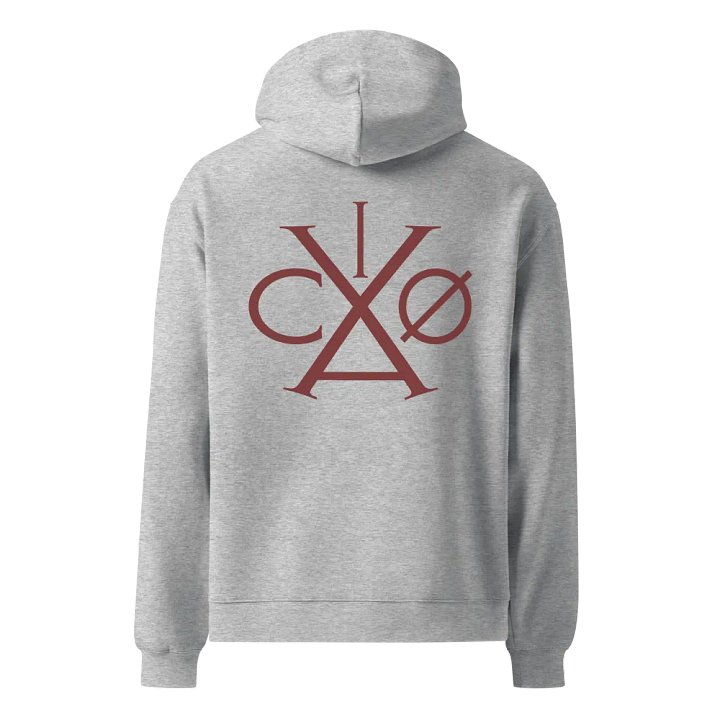 VACIO Logo Relaxed Fit Hoodie (RED) product image (1)