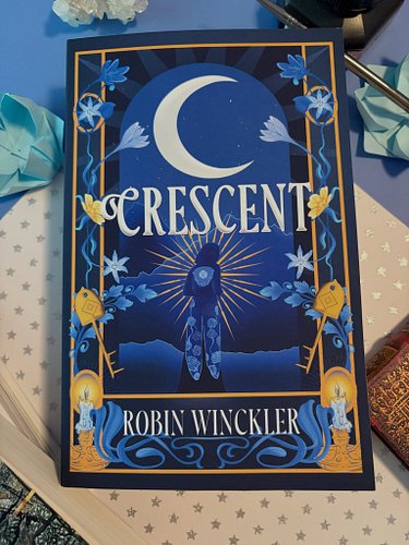 My copies of Crescent from @quillandcourier are here and they are stunning! I can’t wait to get these copies into your hands ...