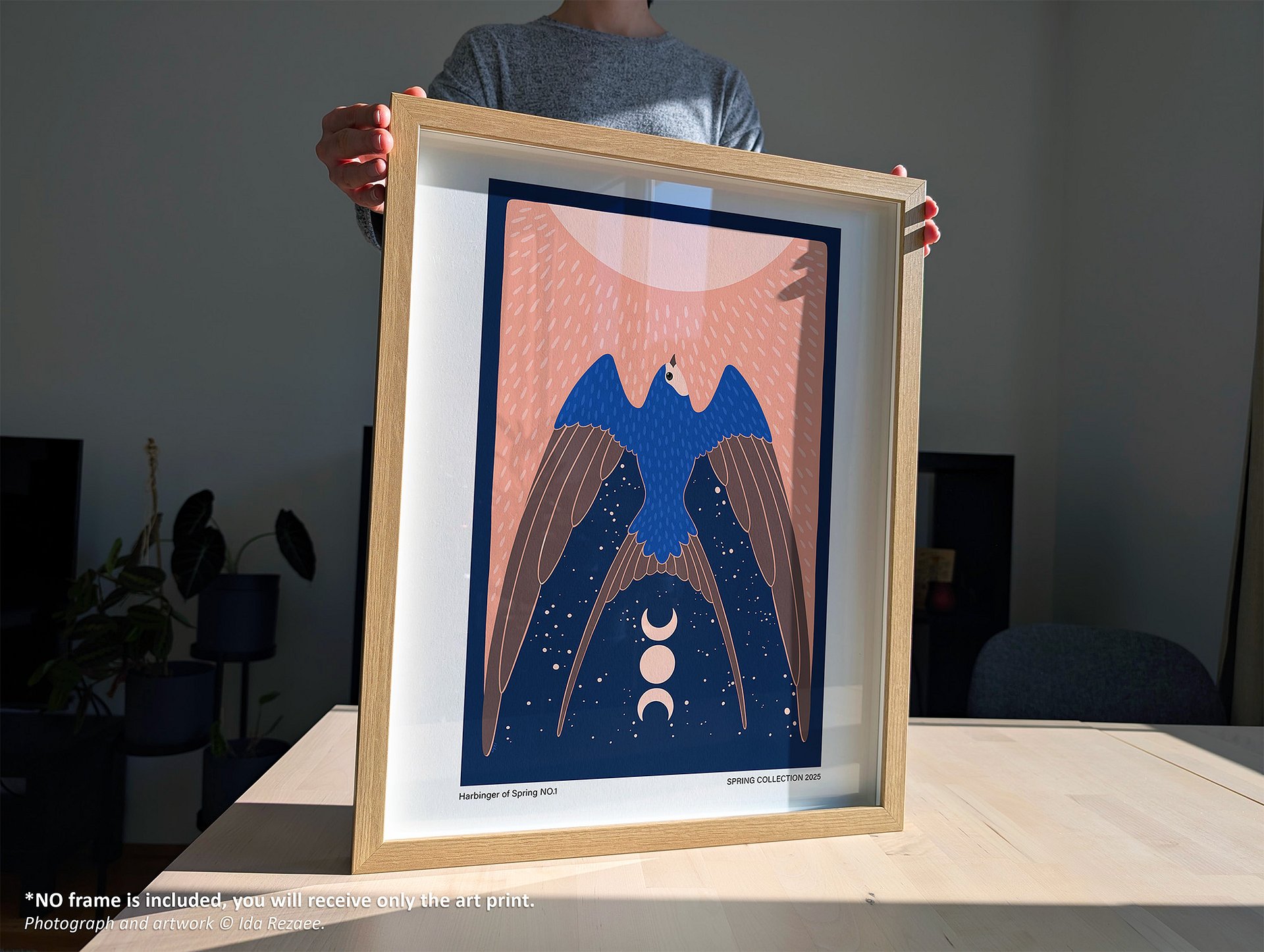 Abstract Swallow Art Print, Harbinger of Spring No.1 product image (5)