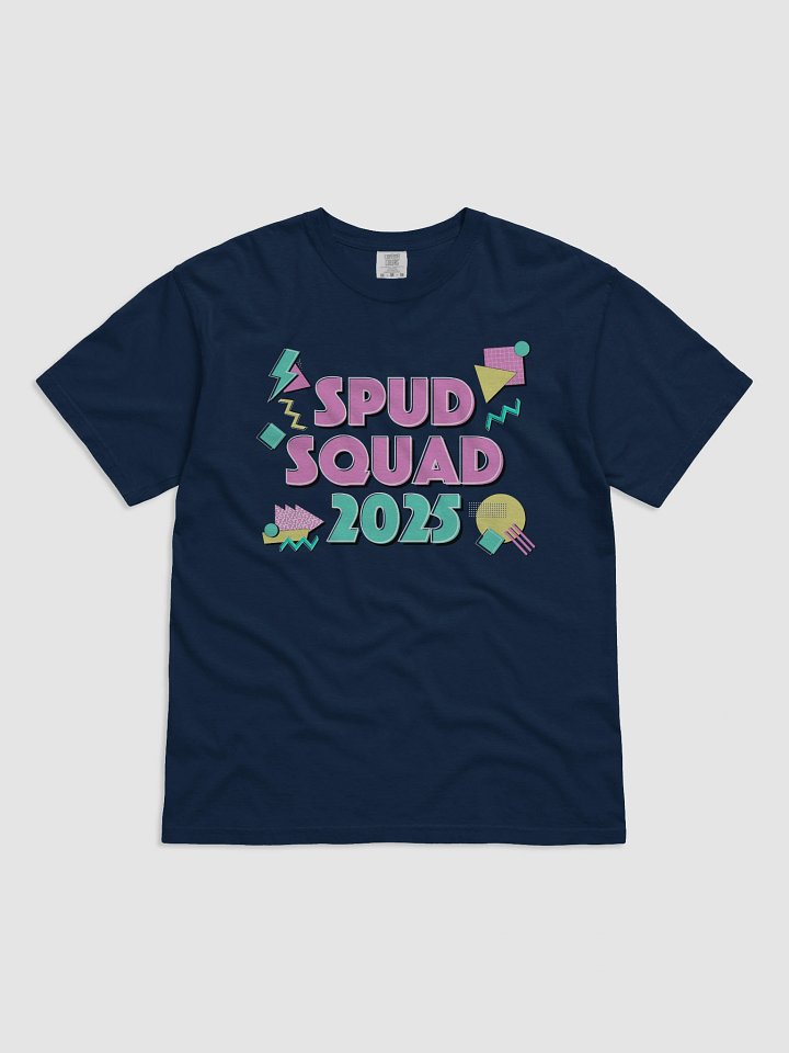 spud squad 2025 tee (light text) product image (1)