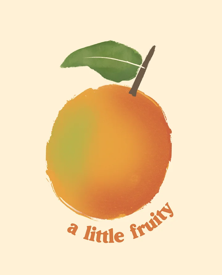 "A Little Fruity" Ringer T-Shirt product image (2)