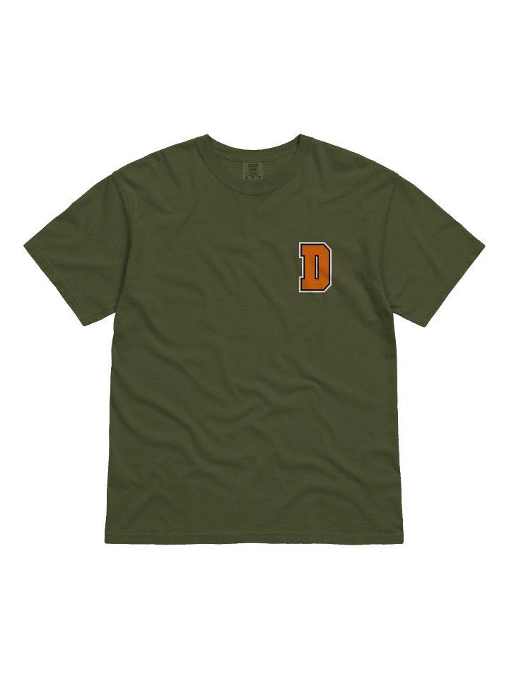Big Dallas Energy Comfort Colors Back Logo Tee product image (1)