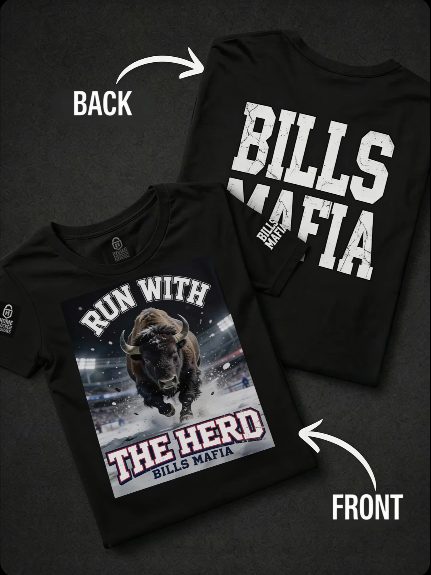 Run With the Herd | Buffalo | Football | Home Locker product image (1)