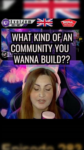 What kind of an community youre building?? ✨ @evoljem.ttv #safeplace #wholesome #community