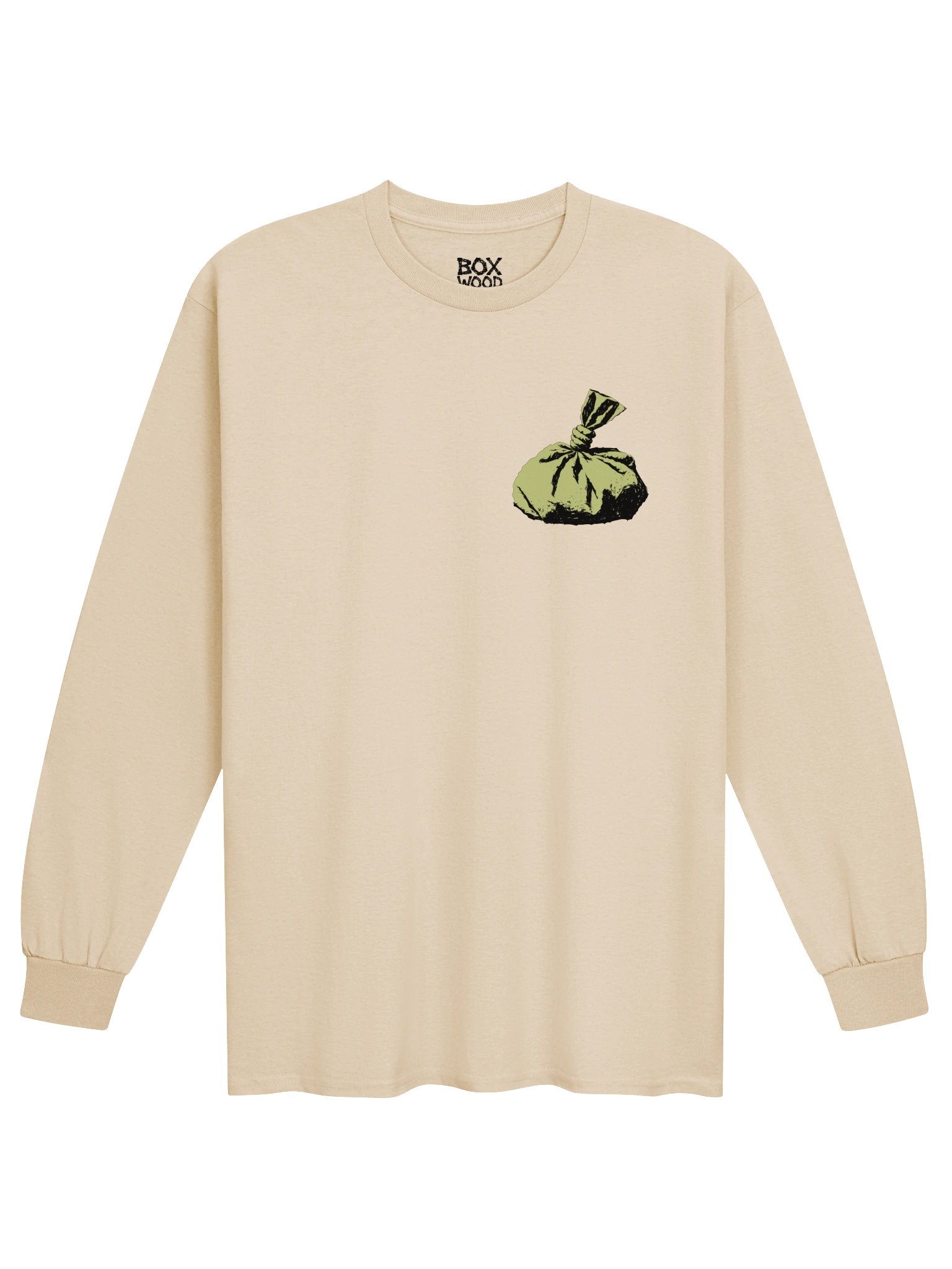Morning Walk Payload | Heavyweight Boxy Long Sleeve | Brutalist Cute product image (2)