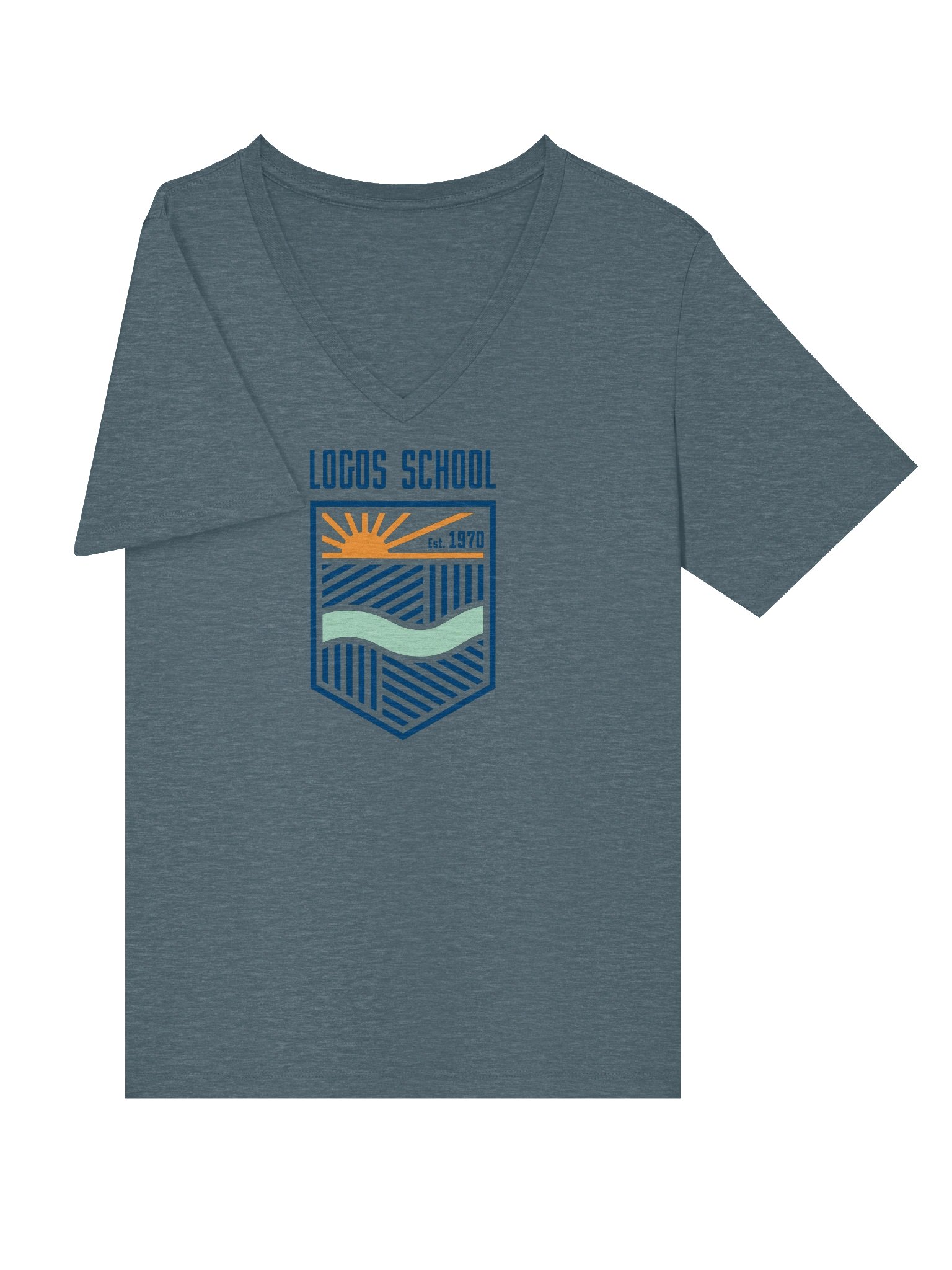 Logos School Crest Tee (women's fit) - Bella + Canvas product image (3)