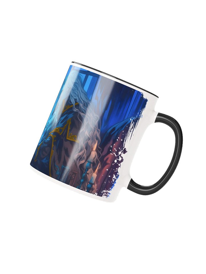 Symphony of the LoFi: Midnight Brew Two-Tone Mug product image (6)