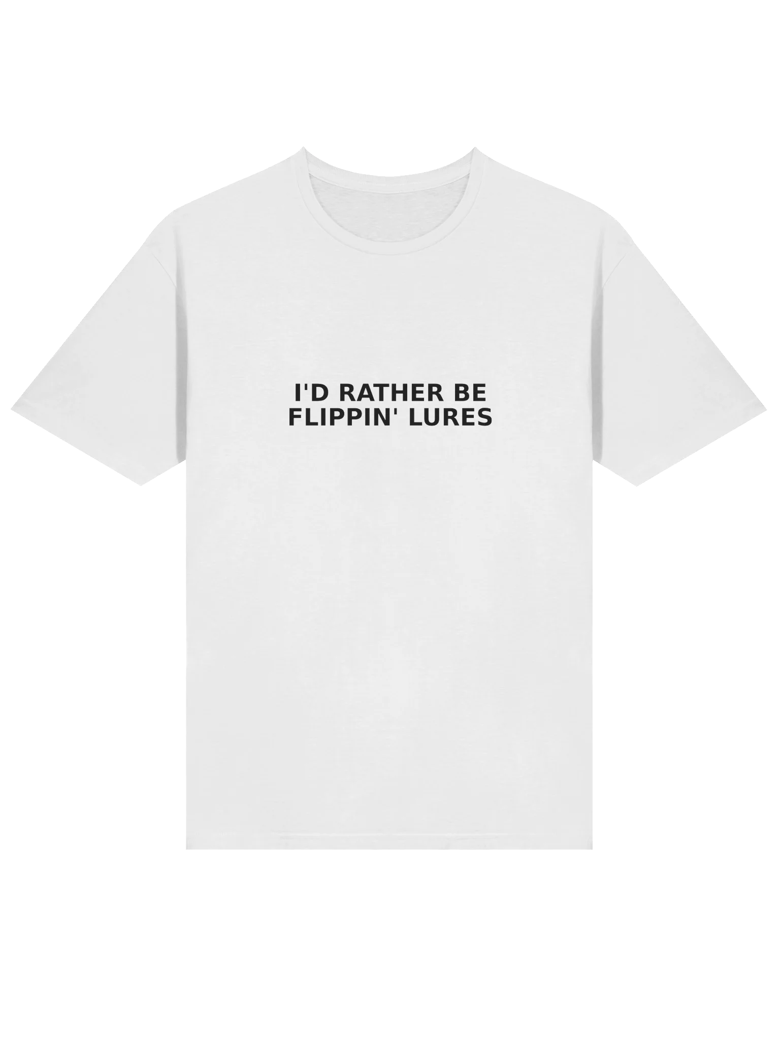 I'd Rather Be Flippin' Lures Tee product image (3)