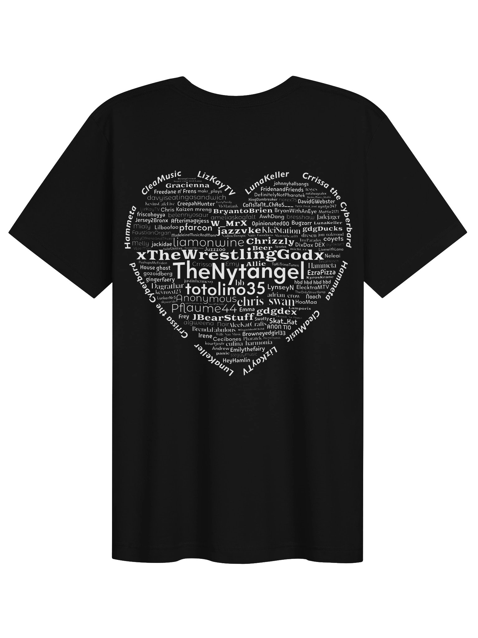 Streamborn 2026 Heart Shaped Gratitude - Supersoft tee product image (2)