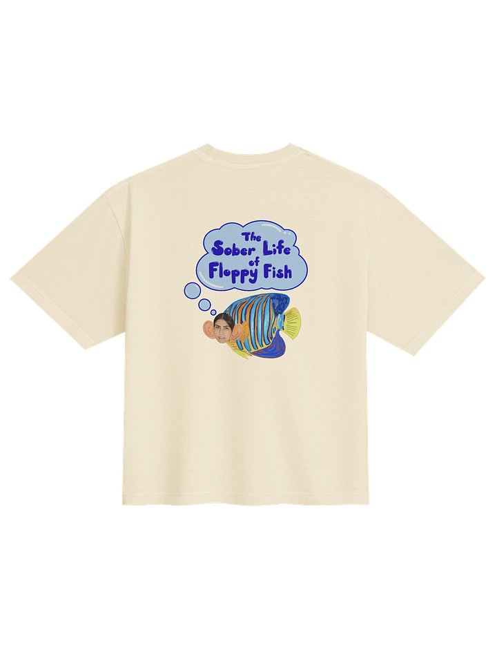 Women's Sober Floppy Fish on Your Back Shirt product image (5)