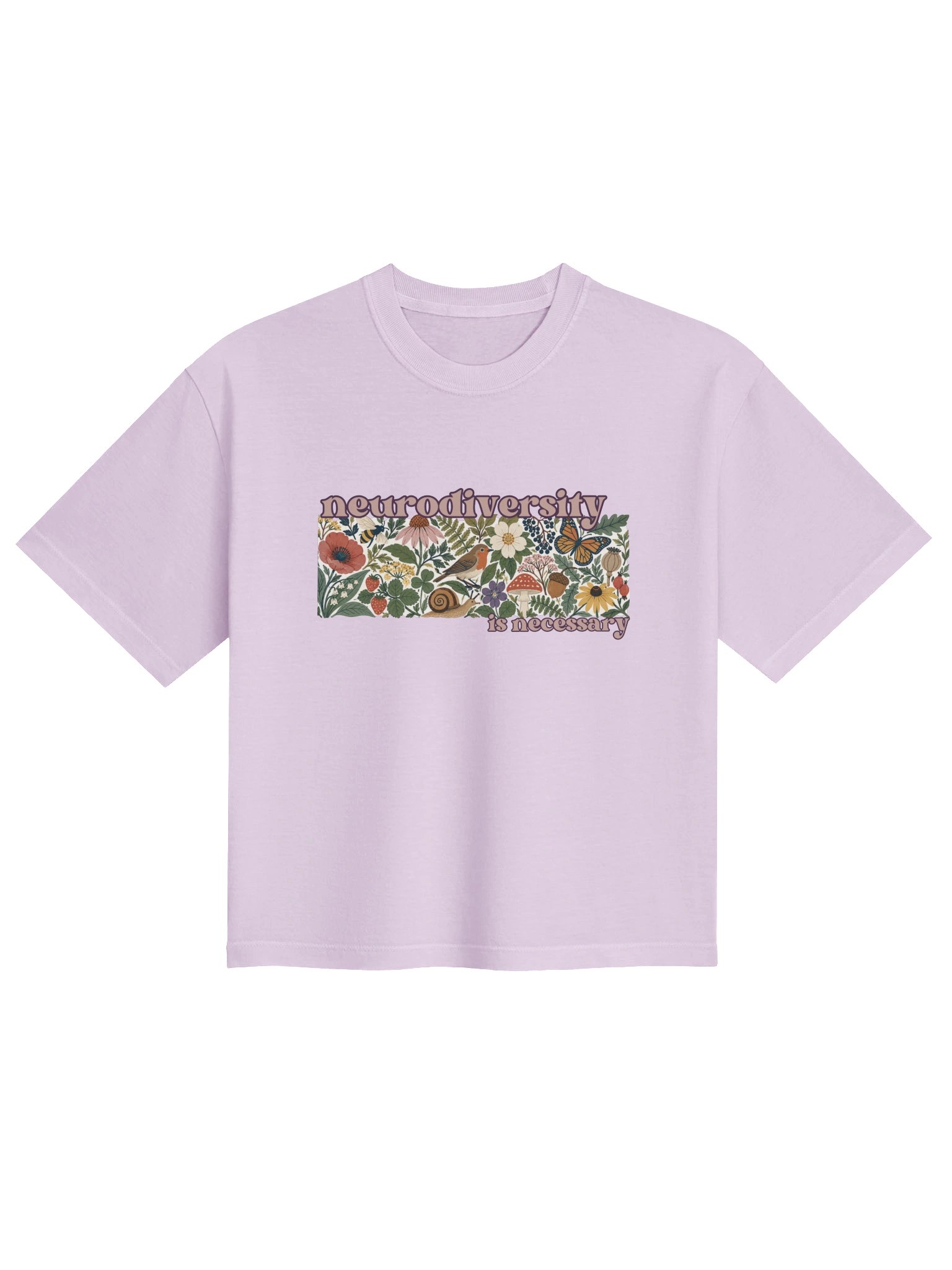 Neurodiversity Is Necessary - Boxy Tee product image (1)