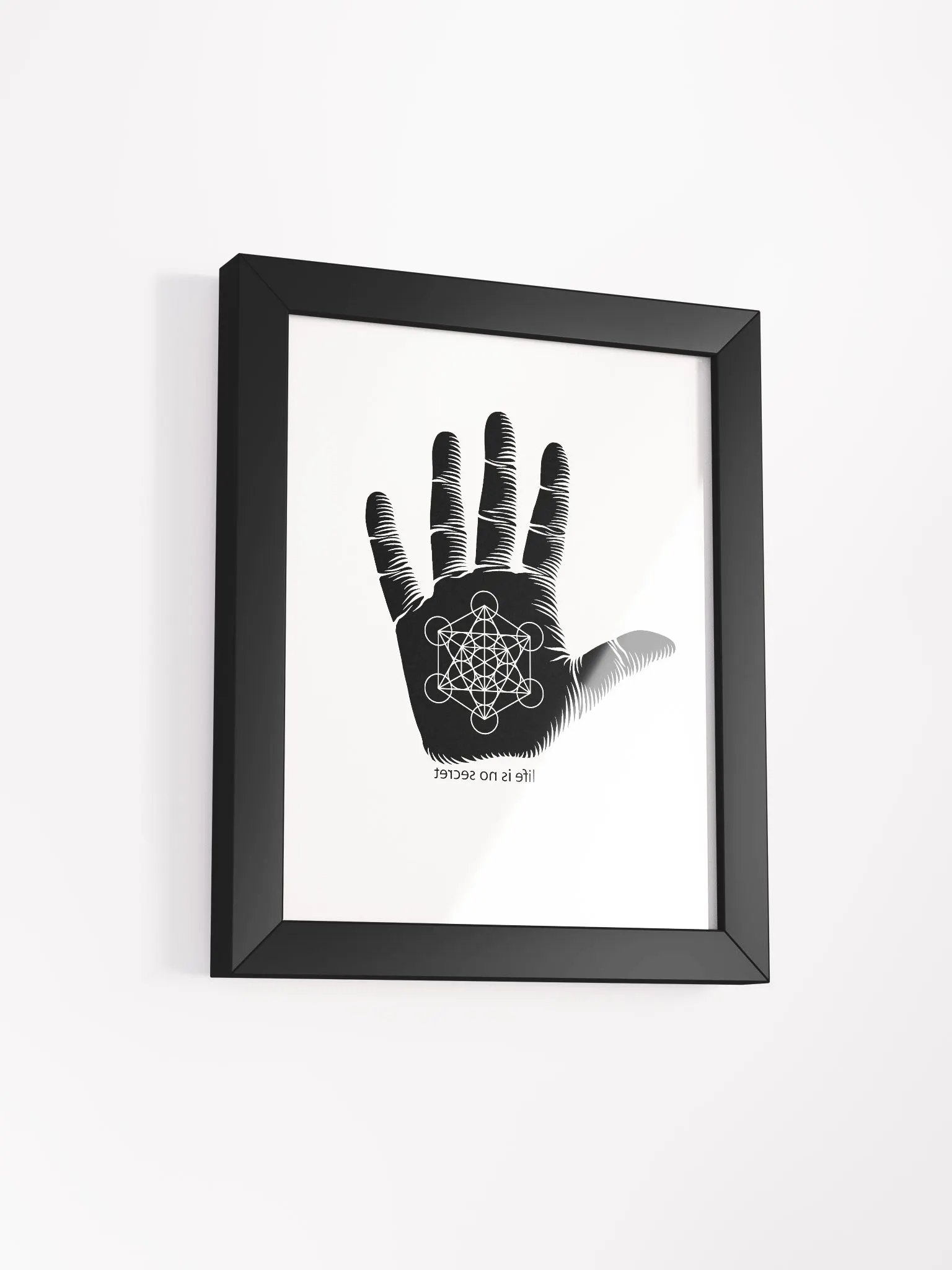 Life is No Secret [Framed Print] product image (2)