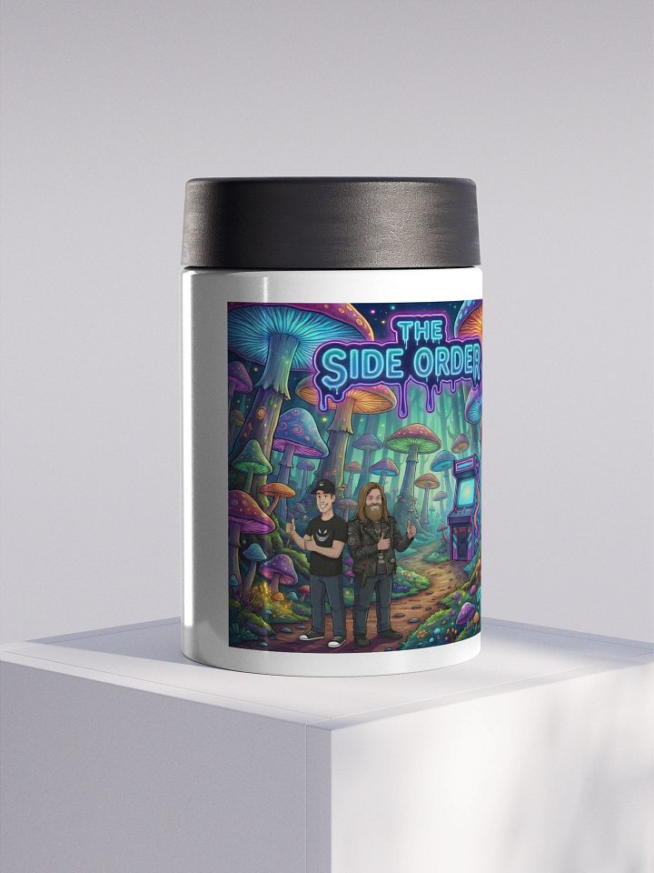 Fantasy Arcade Stainless Steel Koozie product image (1)