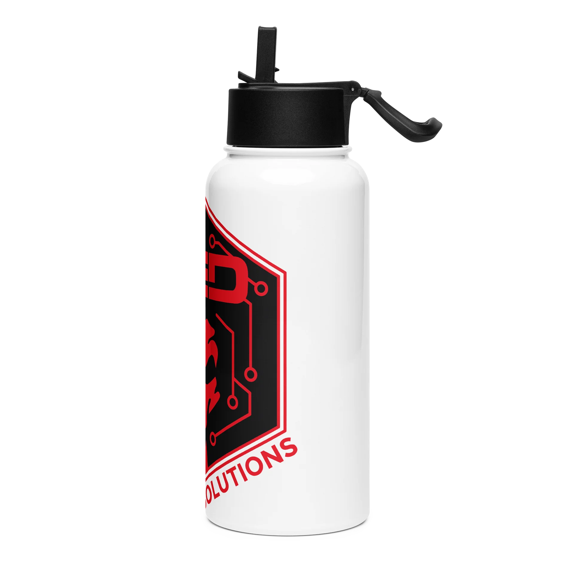 QED Red Skull Logo Water Bottle product image (3)