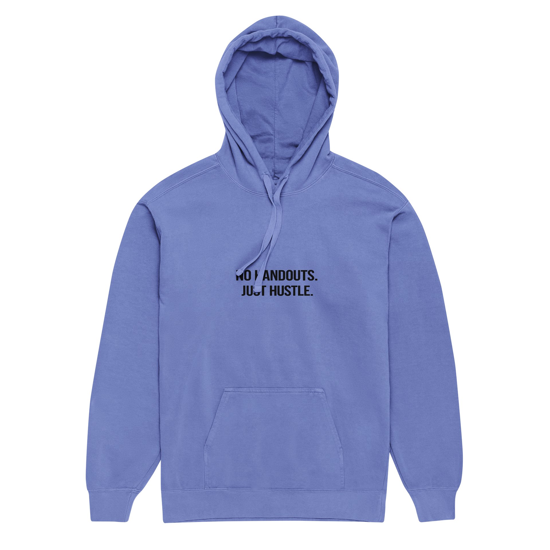 NO HANDOUTS. JUST HUSTLE. (Blue Edition) product image (4)