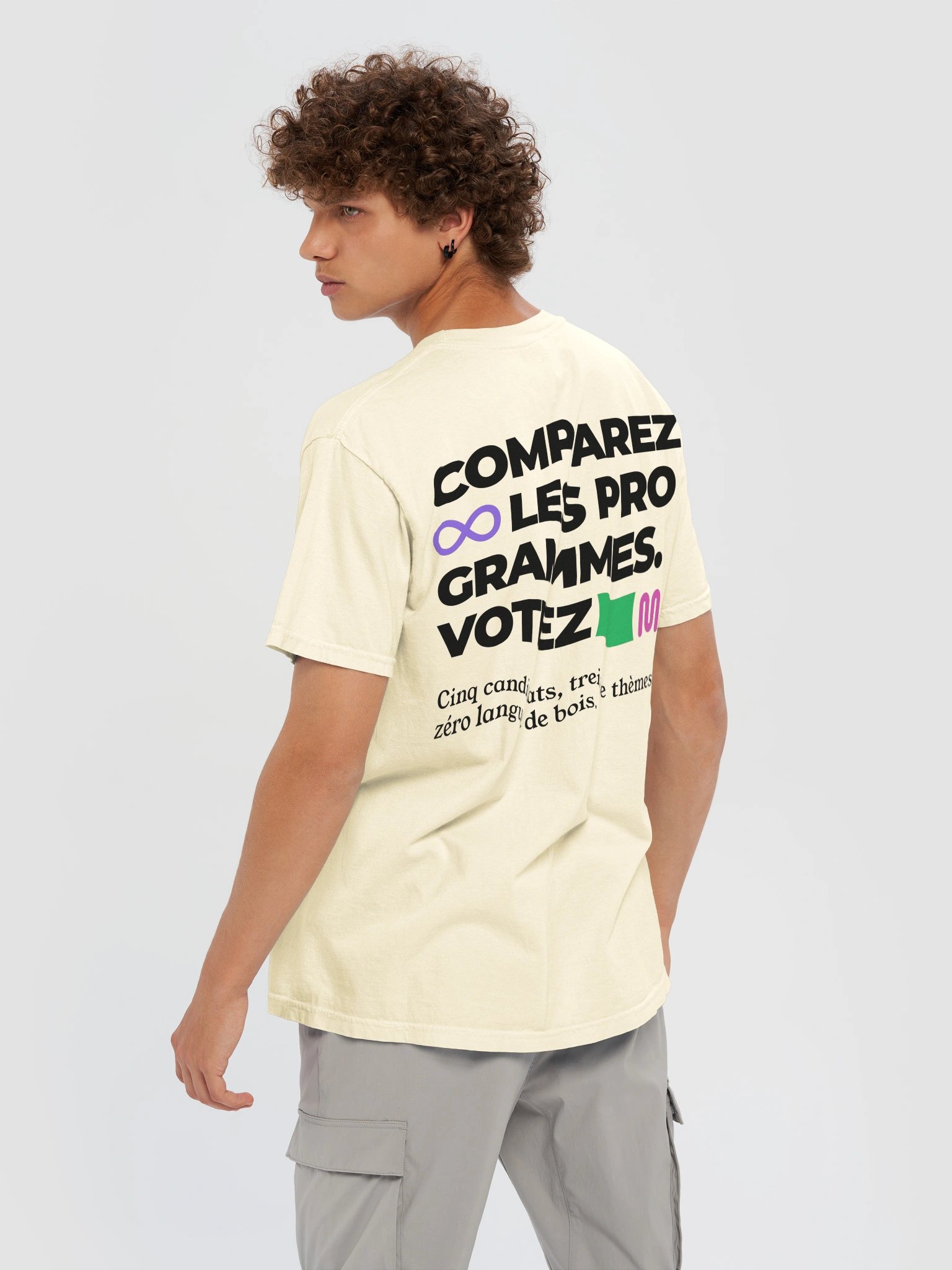 T-shirtcrème « Comparez » product image (6)