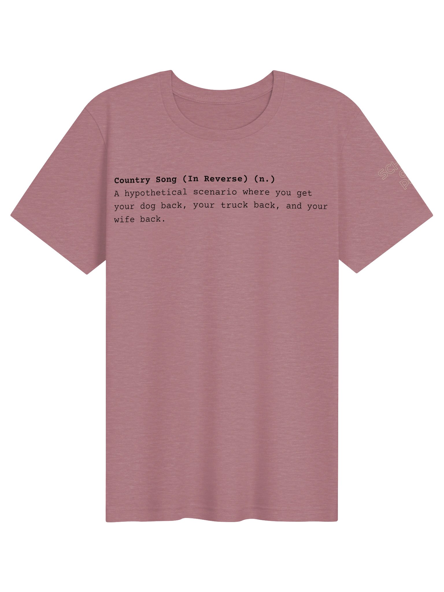 Country Song (blk letters) product image (1)