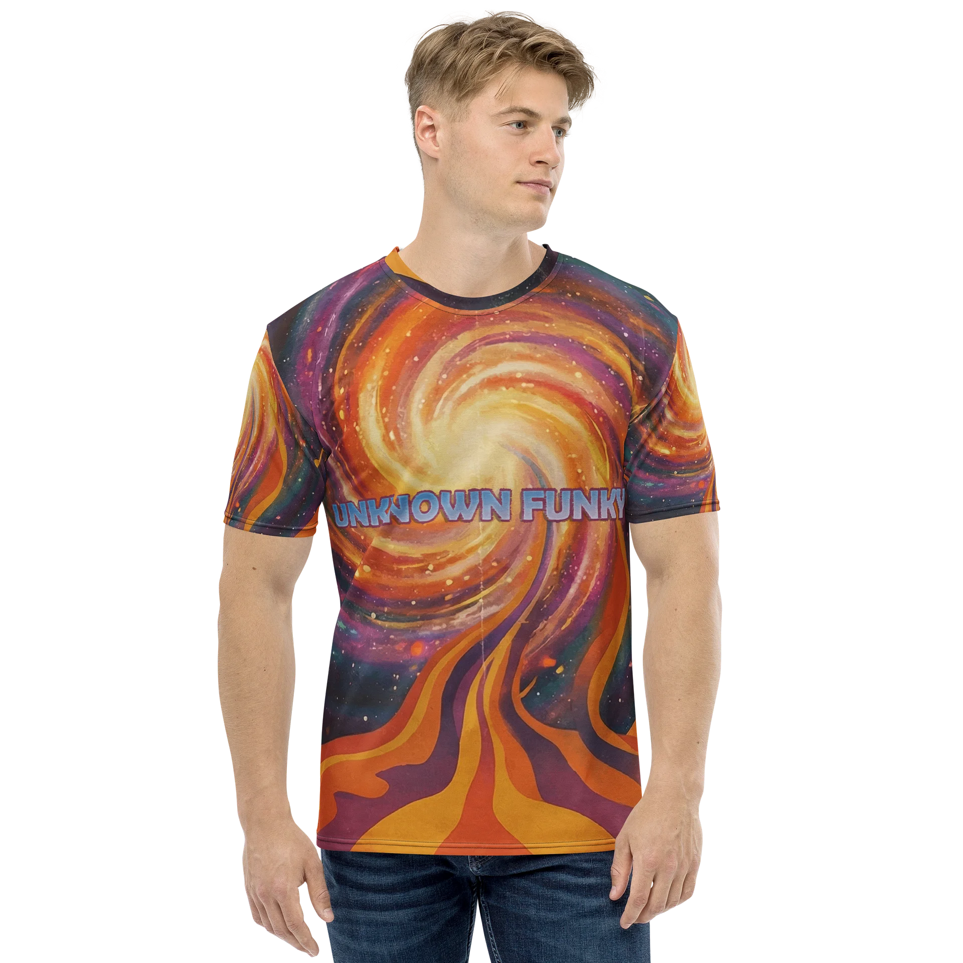 Brandon Gabriel - All-Over Print Crew Neck T-Shirt (Unknown Funky) product image (1)