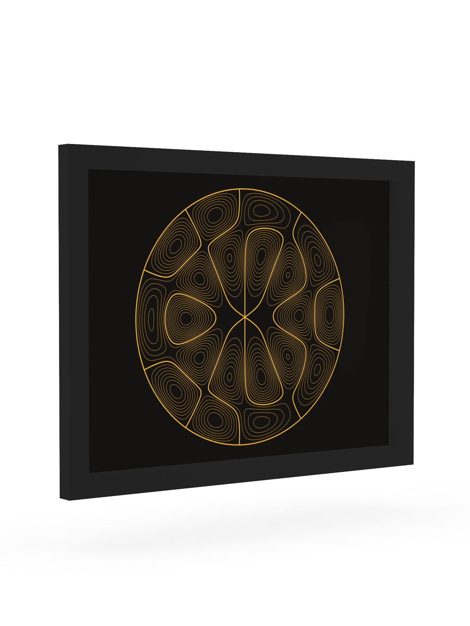 Throat · Lines Framed Poster product image (61)