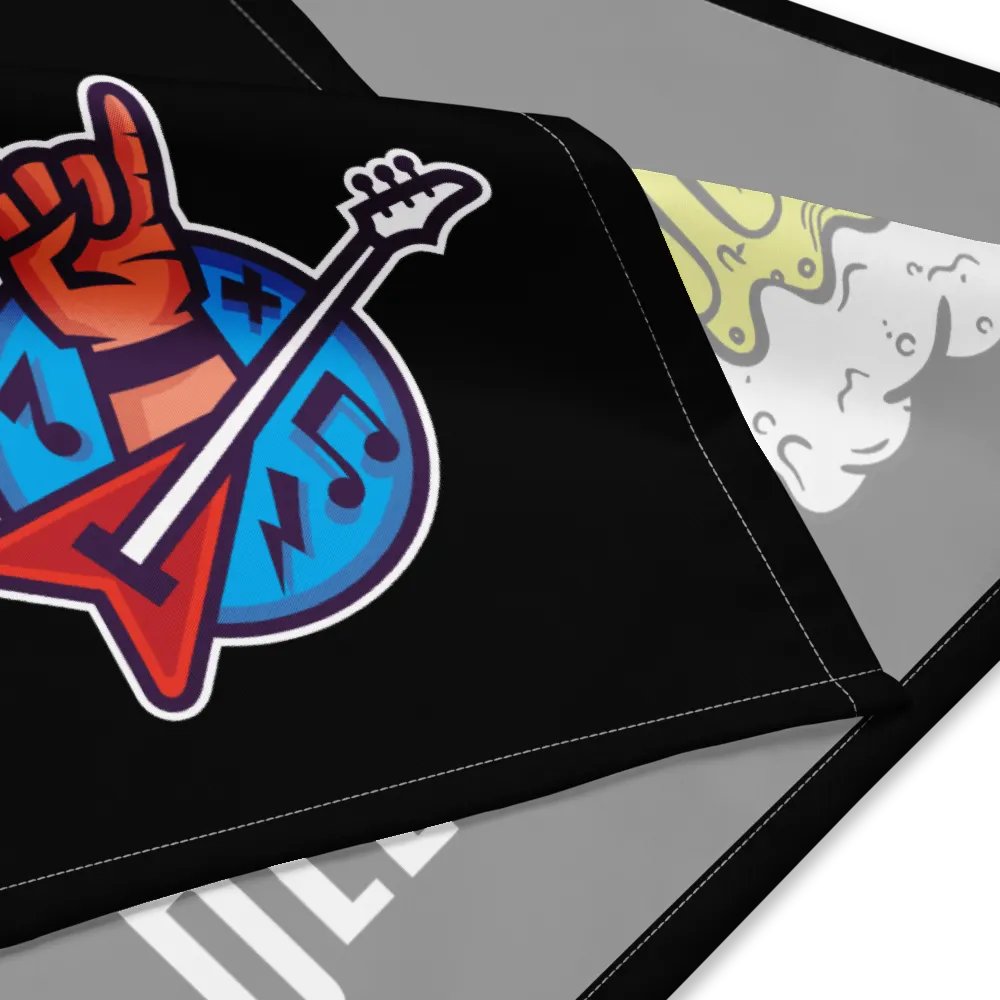 Revelry & Rock All-Over Bandana product image (4)