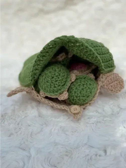 Schildkröten Memory-Spiel Häkelanleitung product image (3)