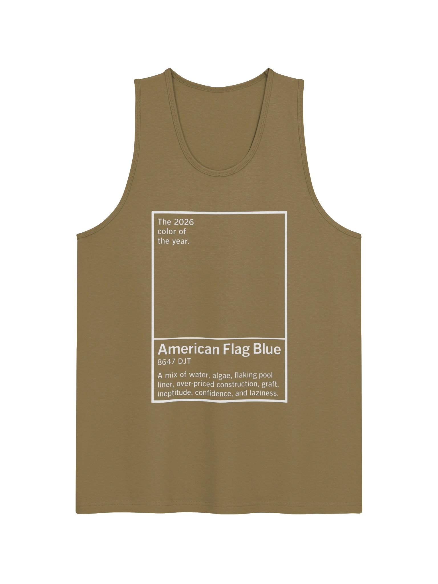 American Flag Blue 8647 Satire Tank product image (1)