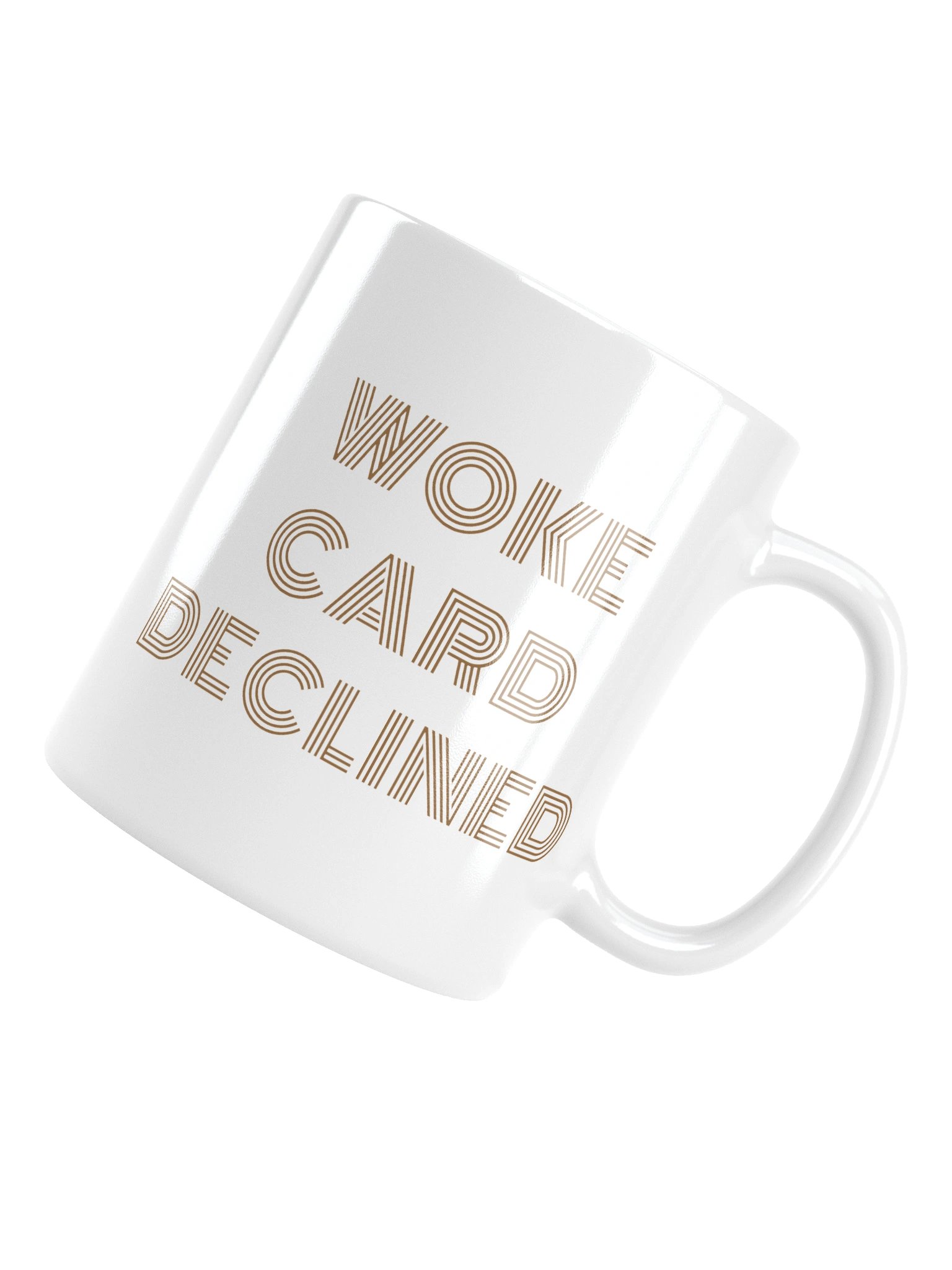 WOKE Card Declined Mug product image (5)