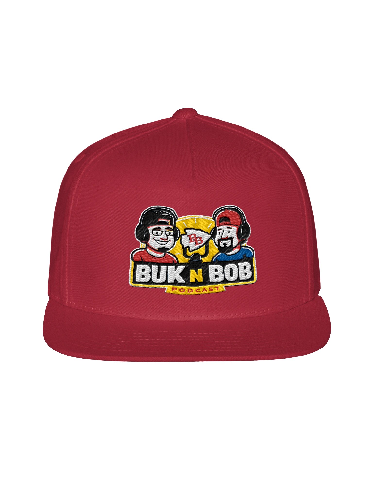 Logo Snapback Cap - BUK N BOB Podcast Edition product image (4)