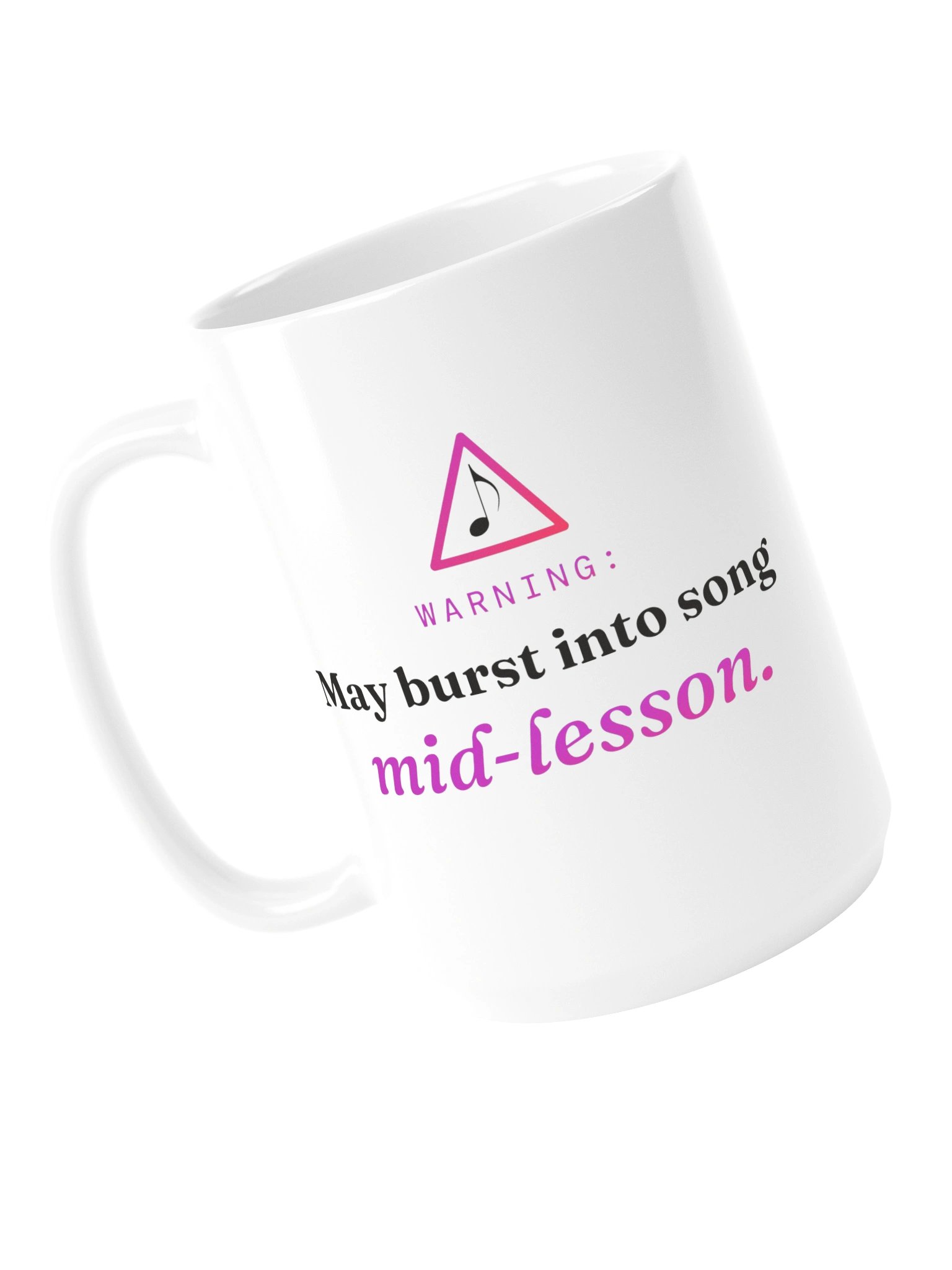 "May Burst Into Song" Mug - White product image (5)