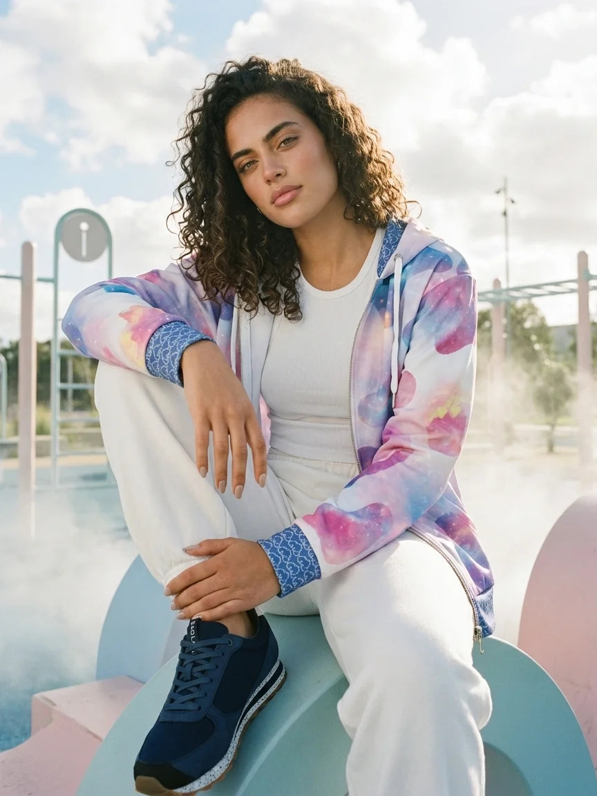 Crazy Cow-Recycled Unisex Zip Hoodie product image (9)
